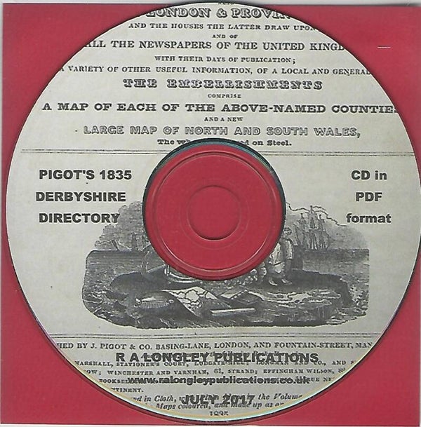 Derbyshire Directory 1835 (Pigot's)