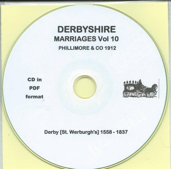 Derbyshire Marriages Vol. 10
