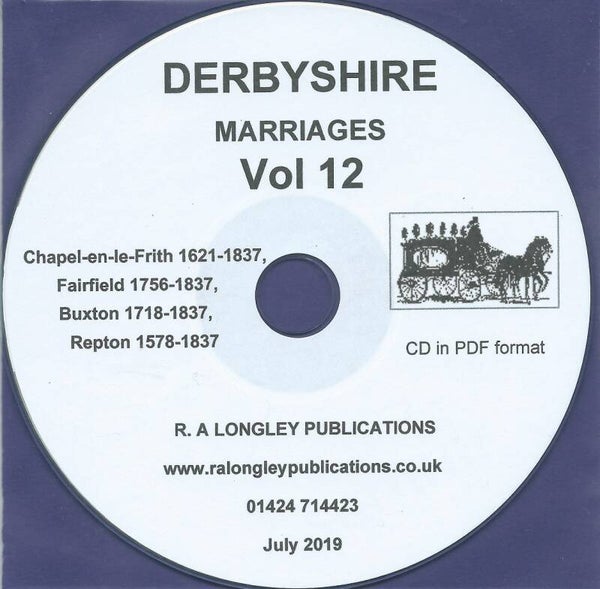 Derbyshire Marriages Vol.12