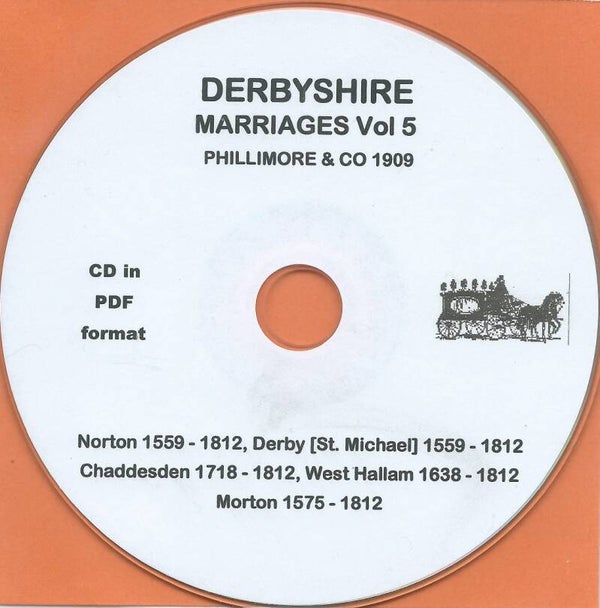 Derbyshire Marriages Vol. 5