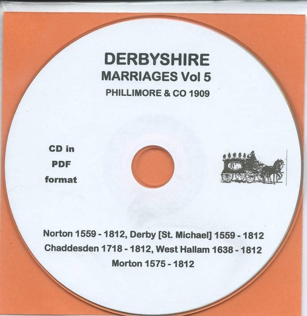 Derbyshire Marriages Vol. 5