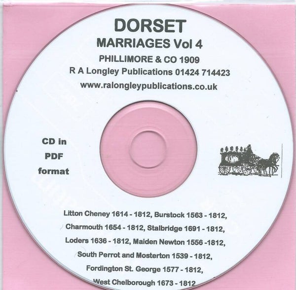 Dorset Marriages Vol. 4