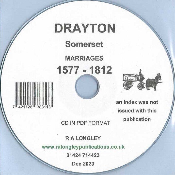 Drayton Marriages 1577 - 1812