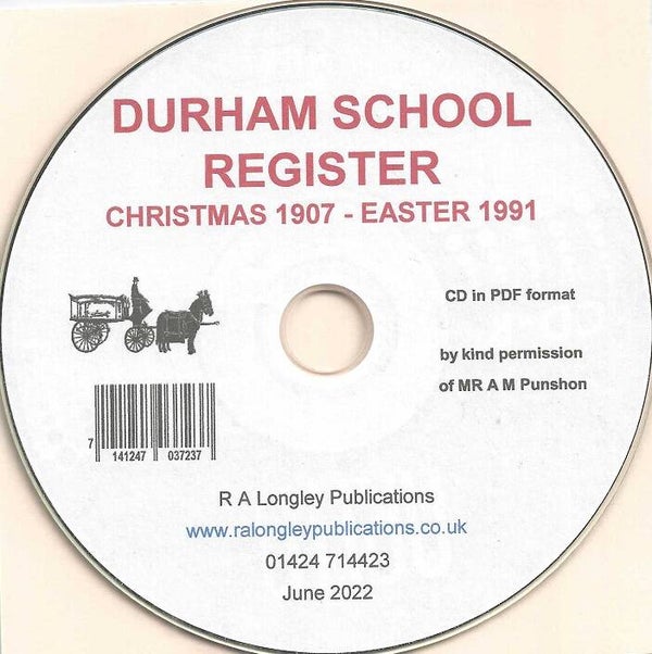Durham School Register 1907 - 1991