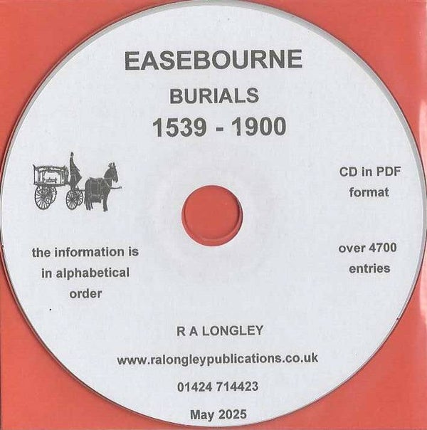 Easebourne [St. Mary's] Burials 1539 - 1900