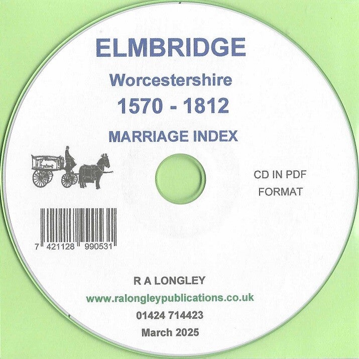 Elmbridge Marriages 1570 - 1812