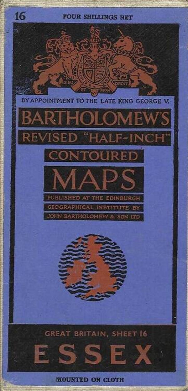 Essex [Bartholomews No. 16] 1947