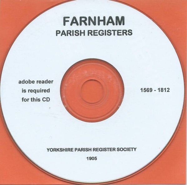 Farnham Parish Reords 1569 - 1812