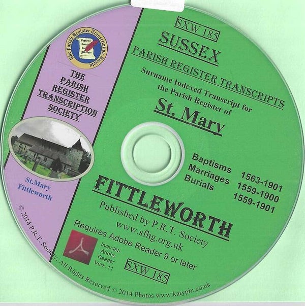 Fittleworth Parish Records 1559 - 1901