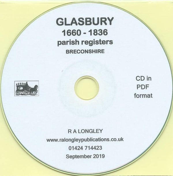 Glasbury Brecon Parish Records 1660 – 1836