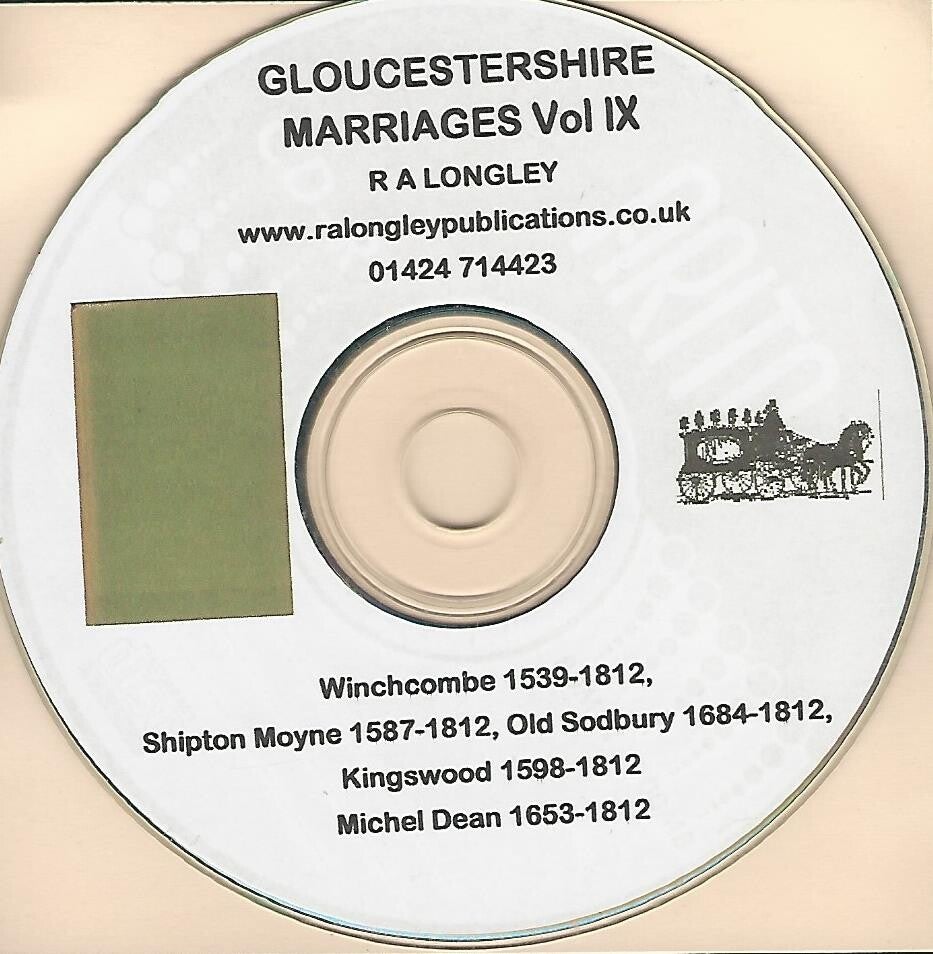Gloucestershire Marriage Records Vol. 9