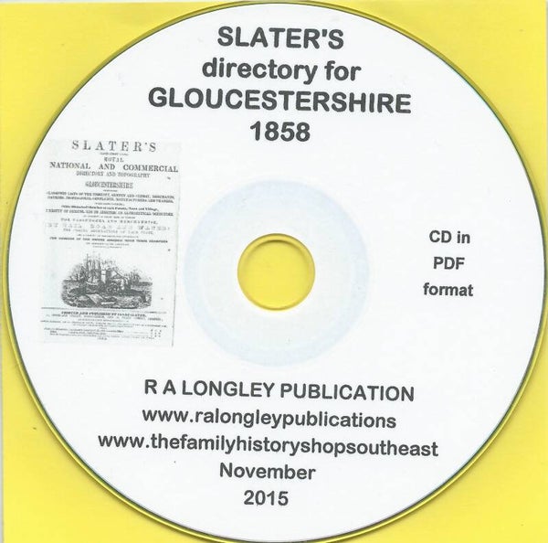 Gloucestershire 1858 County Directory [Slater’s]
