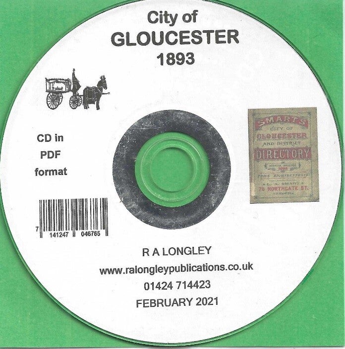 Gloucester [City of] Directory 1893 [Smart's]