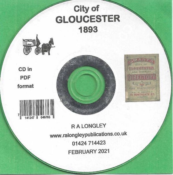 Gloucester [City of] Directory 1893 [Smart's]