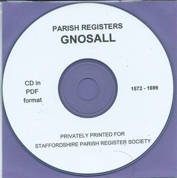 Gnosall Parish Records 1572 - 1785