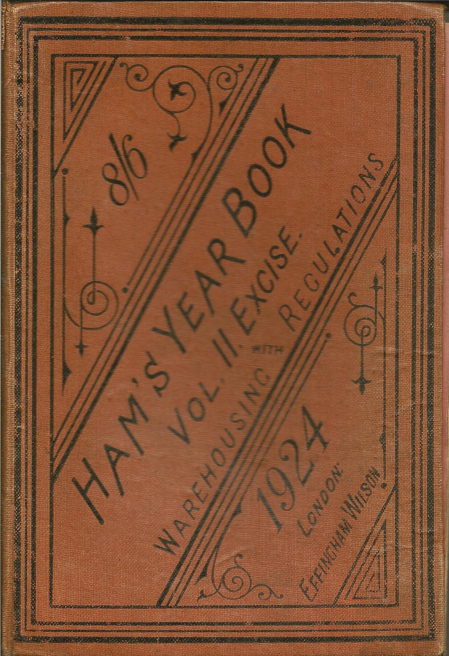 Excise Officers [Index] 1924 [CD]