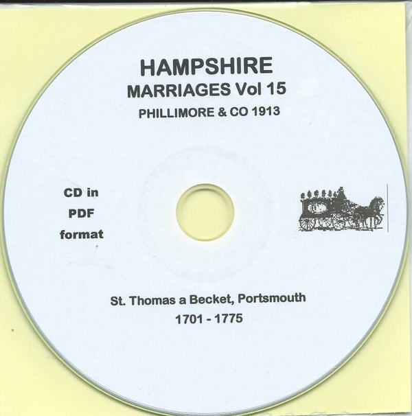 Hampshire Marriage Records Vol. 15