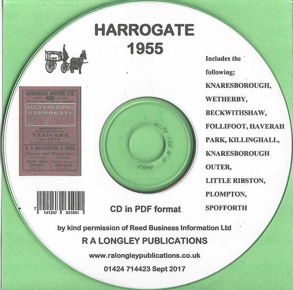 Harrogate 1955 Directory [Kelly's]