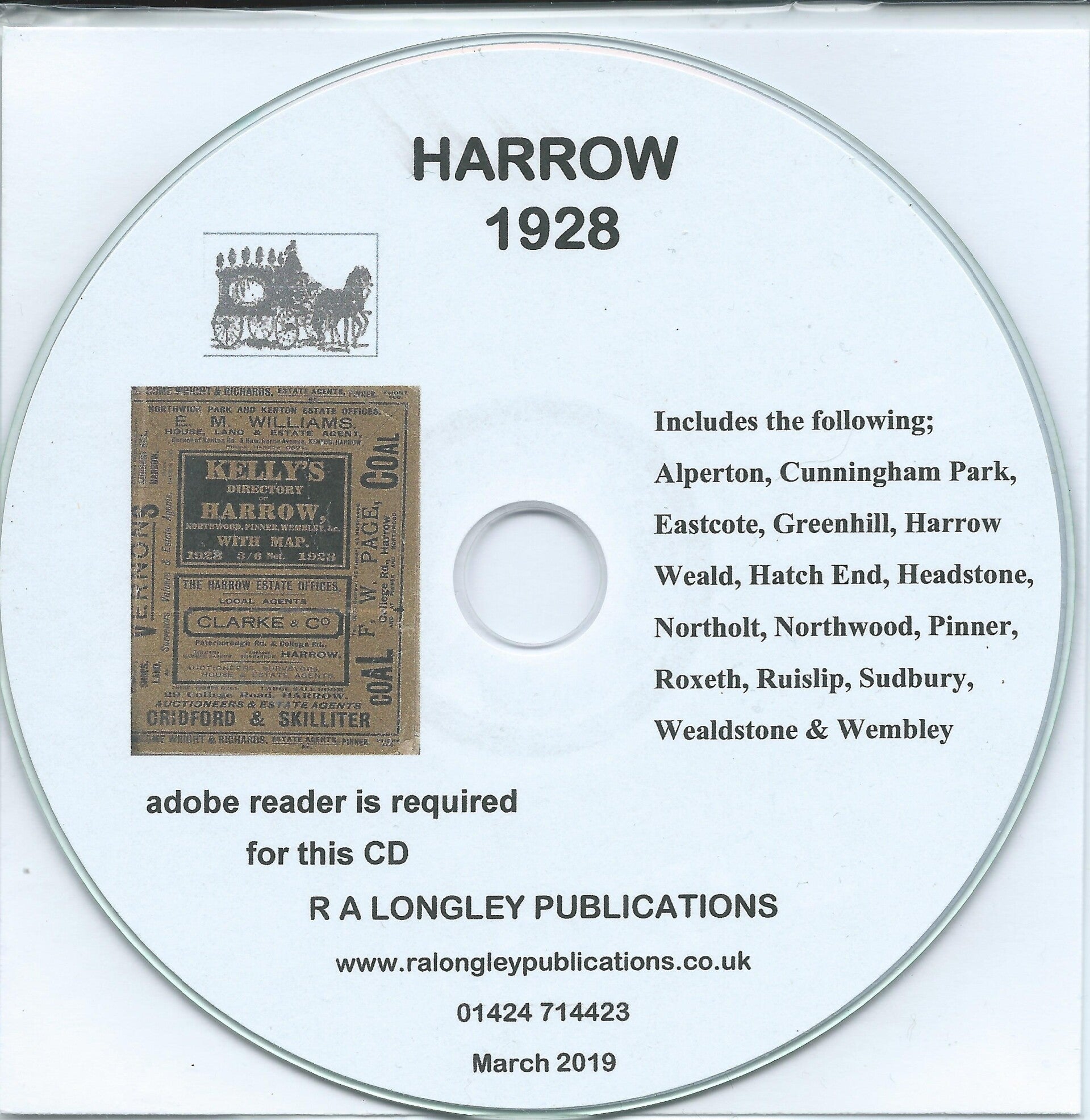 Harrow 1928 Directory [Kelly’s]