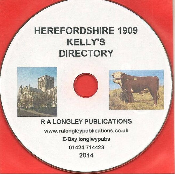 Herefordshire 1909 County Directory [Kelly's]
