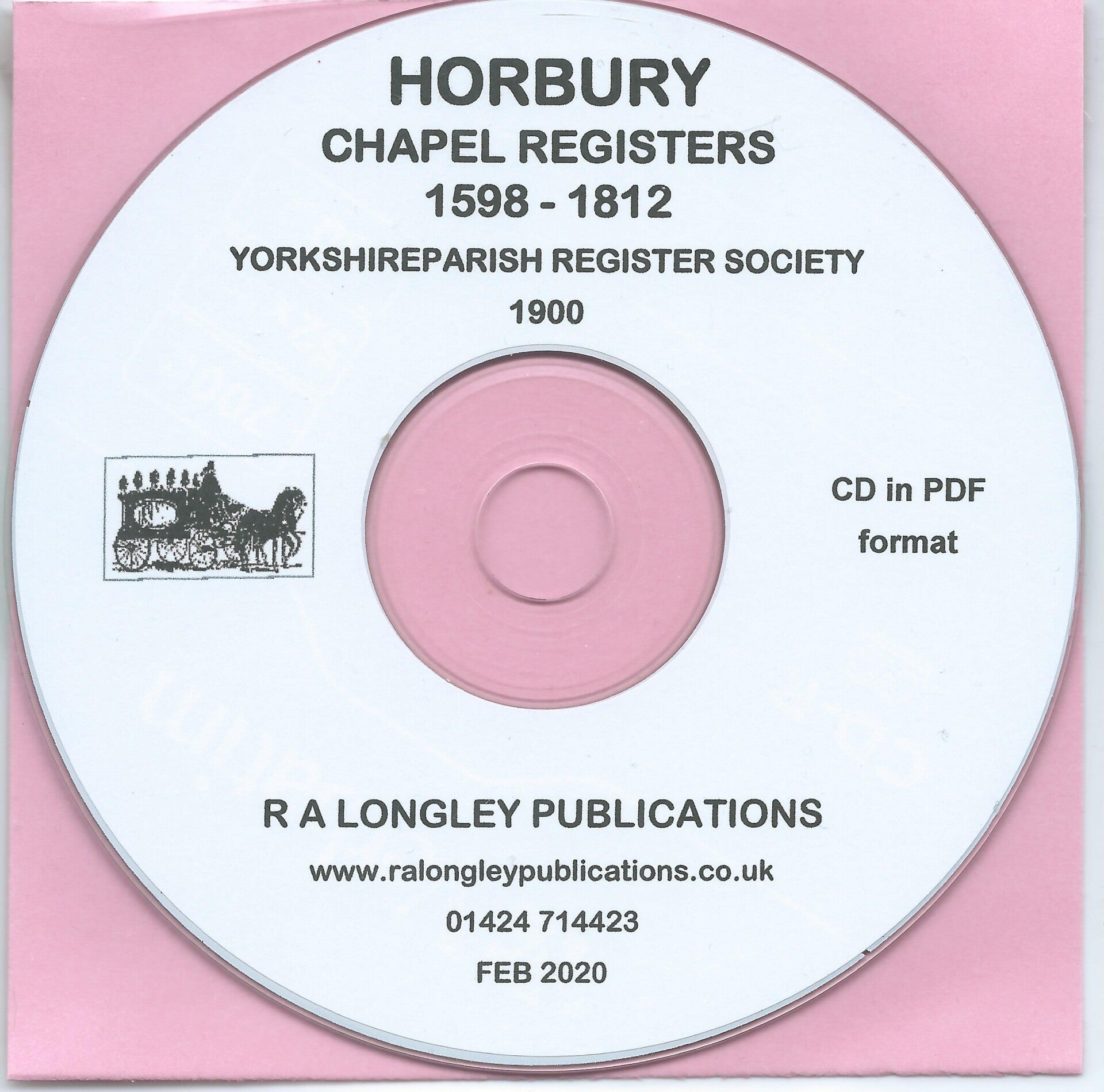 Horbury Chapel Records 1598 - 1812