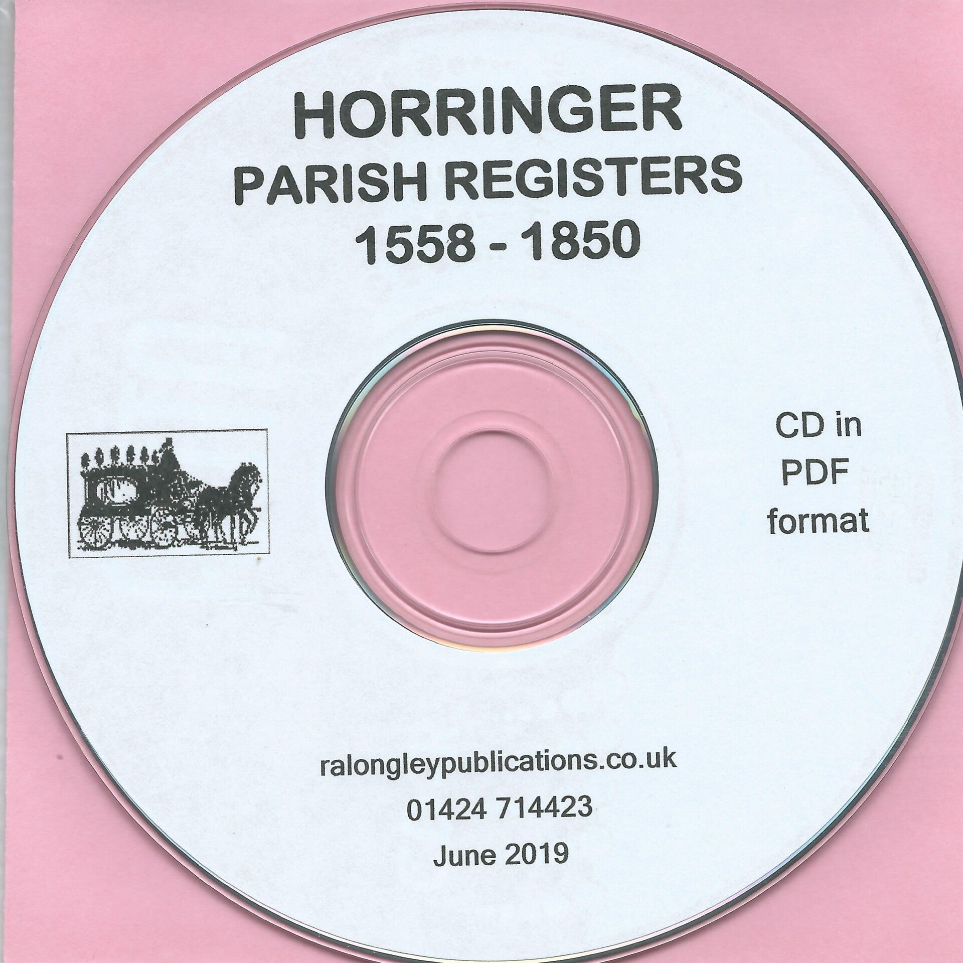 Horringer Parish Records 1558 - 1850