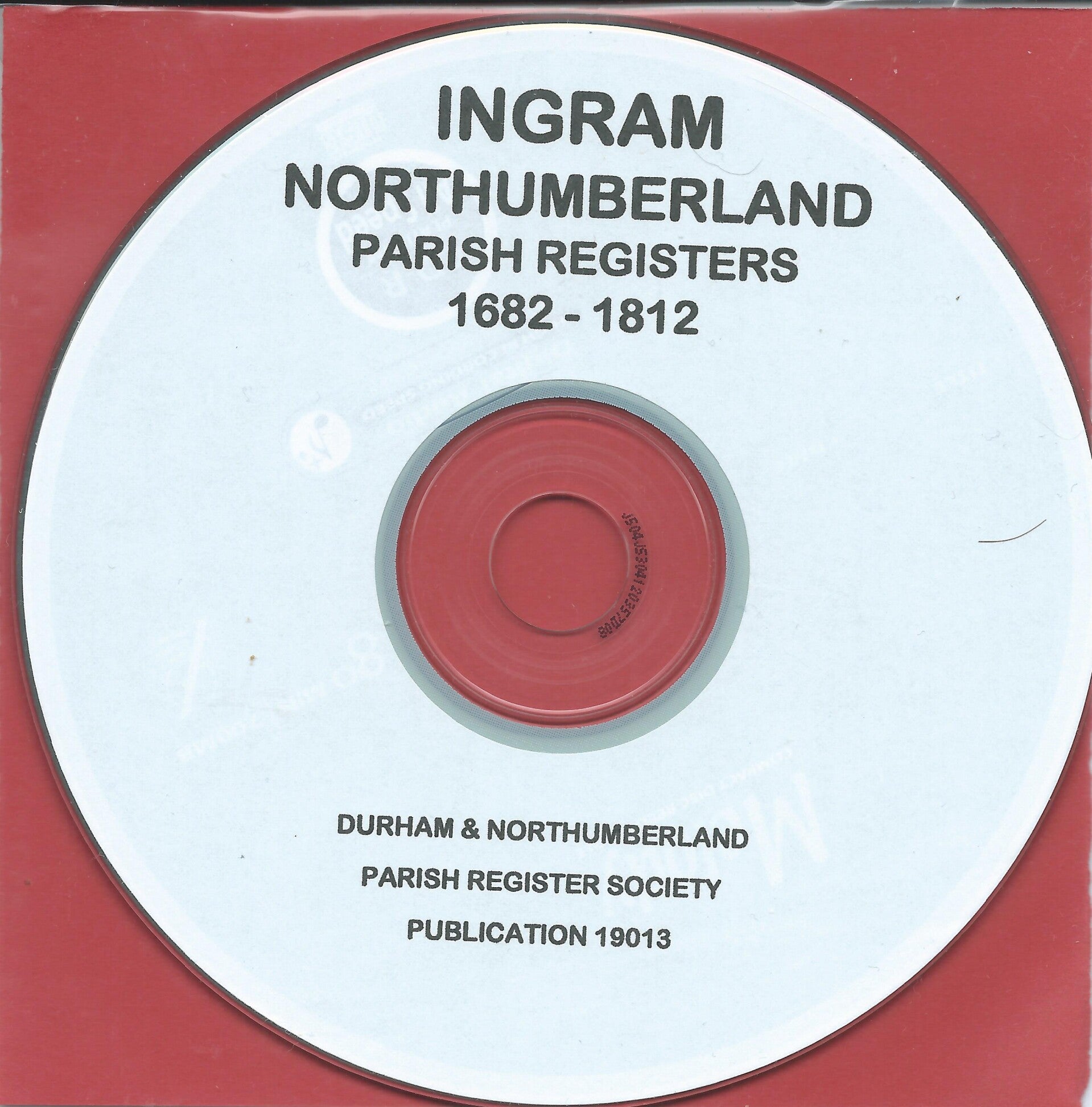 Ingram Parish Records 1682 to 1812