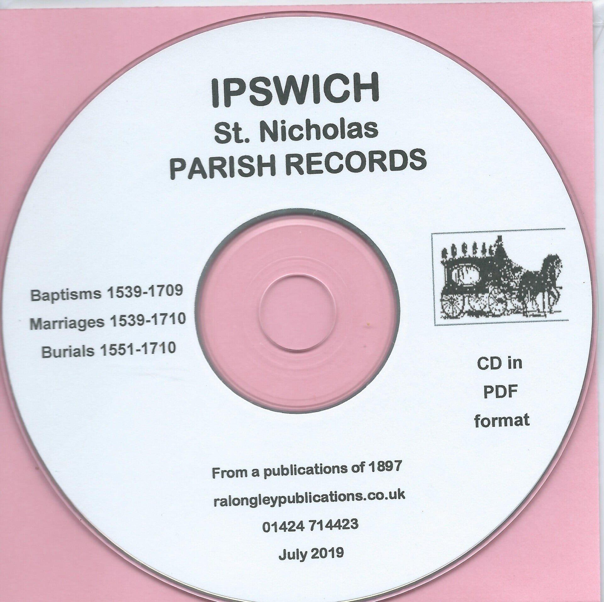 Ipswich St. Nicholas Parish Records 1539 - 1710
