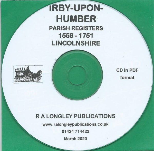 Irby-upon-Humber Parish Records 1558 – 1751