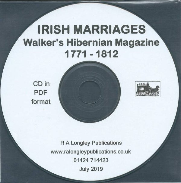 Irish Marriages [K-Z] 1771 – 1812