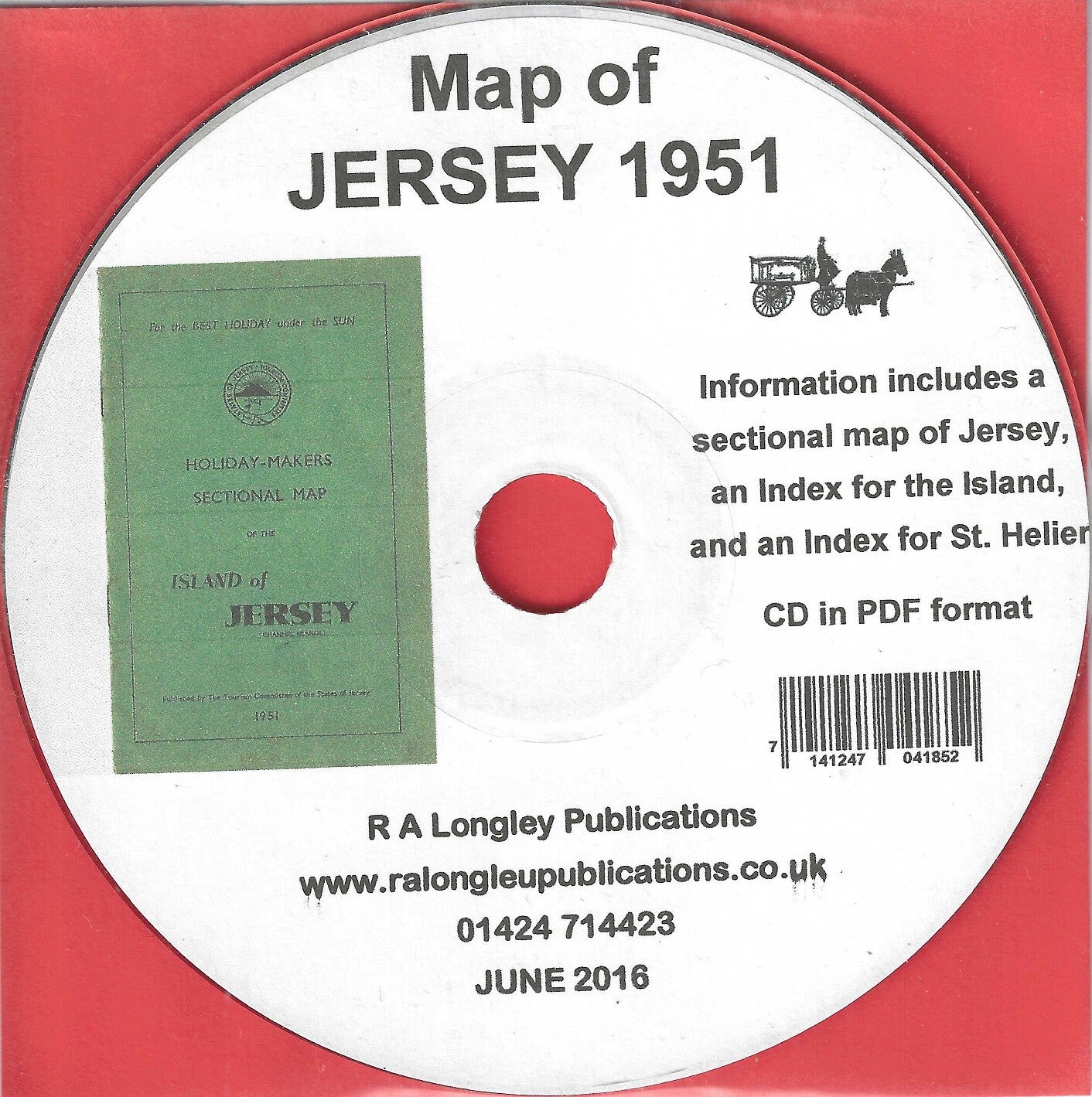Jersey 1951 Map [sectional]