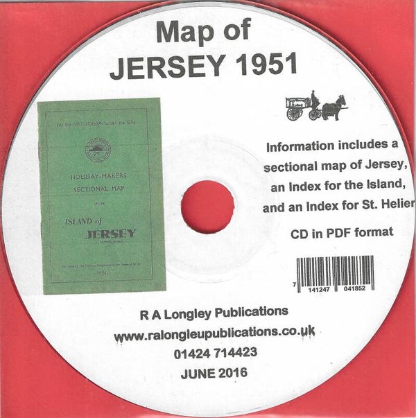 Jersey 1951 Map [sectional]