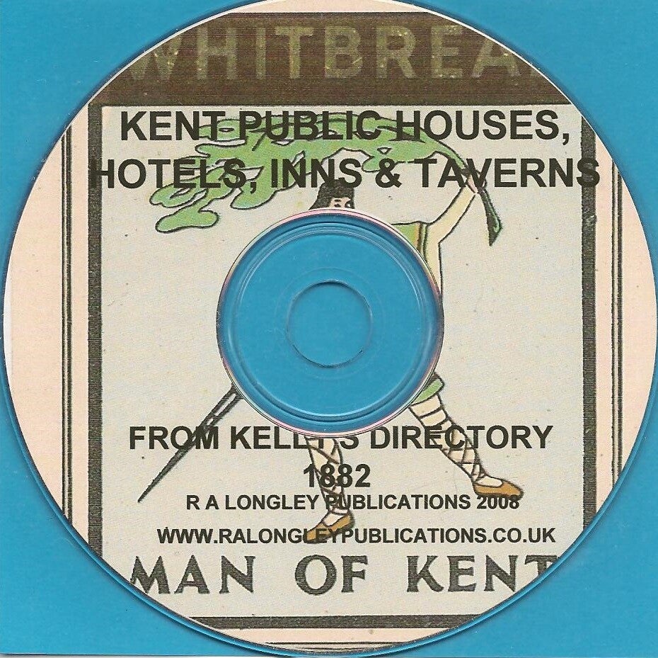 Public Houses Inns and Taverns of Kent 1882