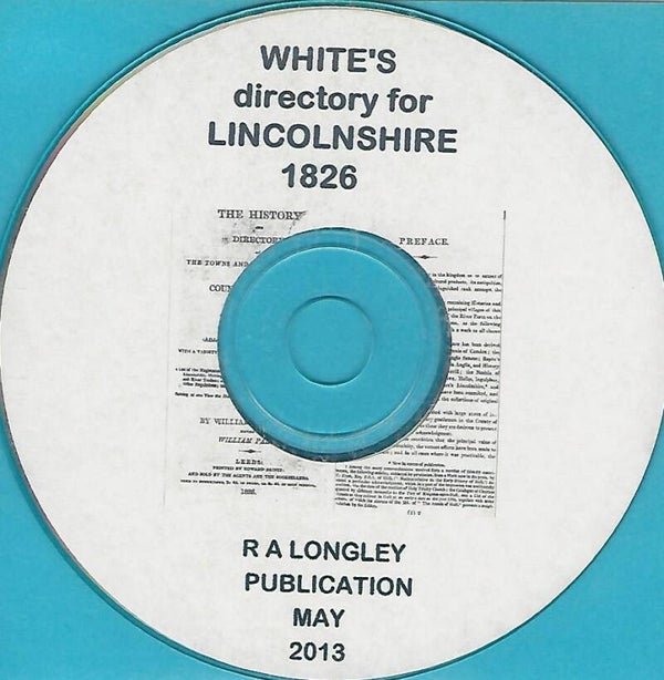 Lincolnshire 1826 County Directory [White’s]