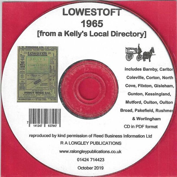 Lowerstoft 1965 Directory [Kelly's]