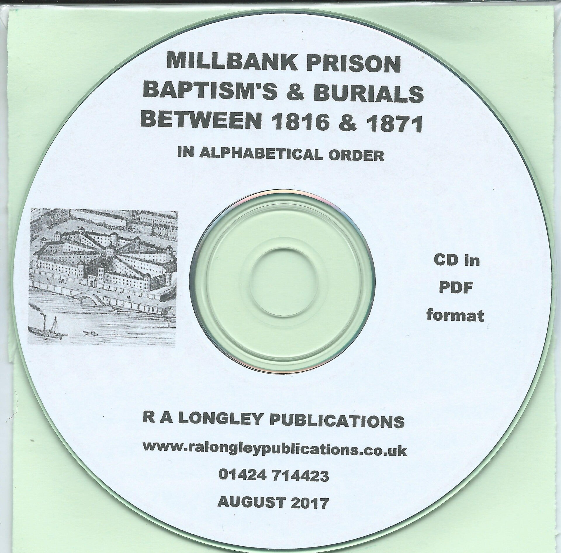 Millbank Prison Baptism’s and Burials