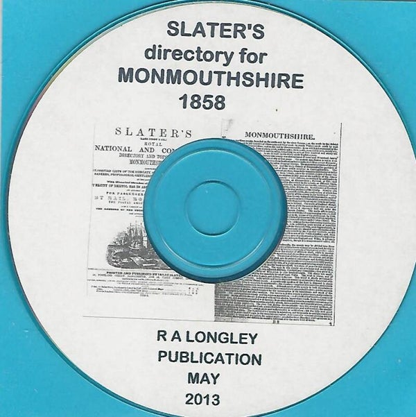 Monmouthshire 1858 Directory [Slaters’s]