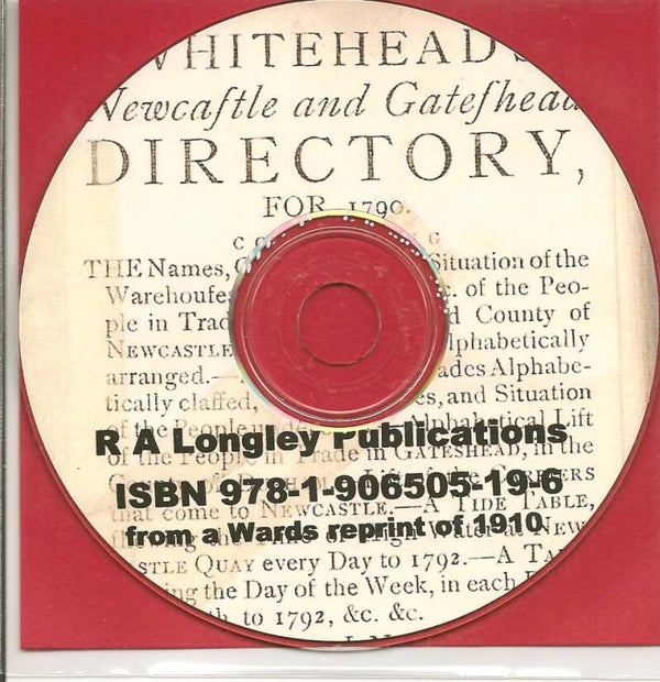 Newcastle & Gateshead Directory 1790 [Whiteheads]