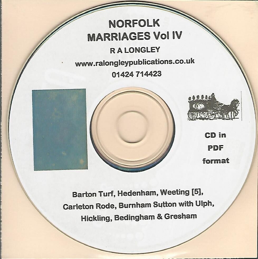 Norfolk Marriages Vol 4