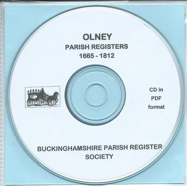 Olney Parish registers 1724 - 1762. Part 3
