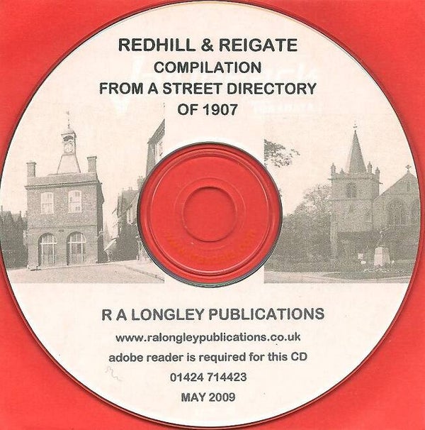 Redhill & Reigate 1907 Directory [Kelly's]