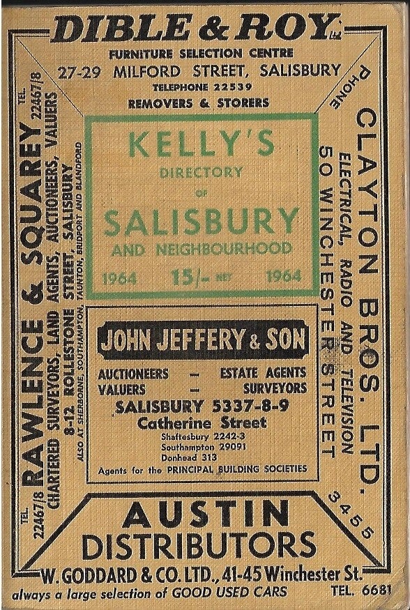 Salisbury 1964 Directory [Kelly's]