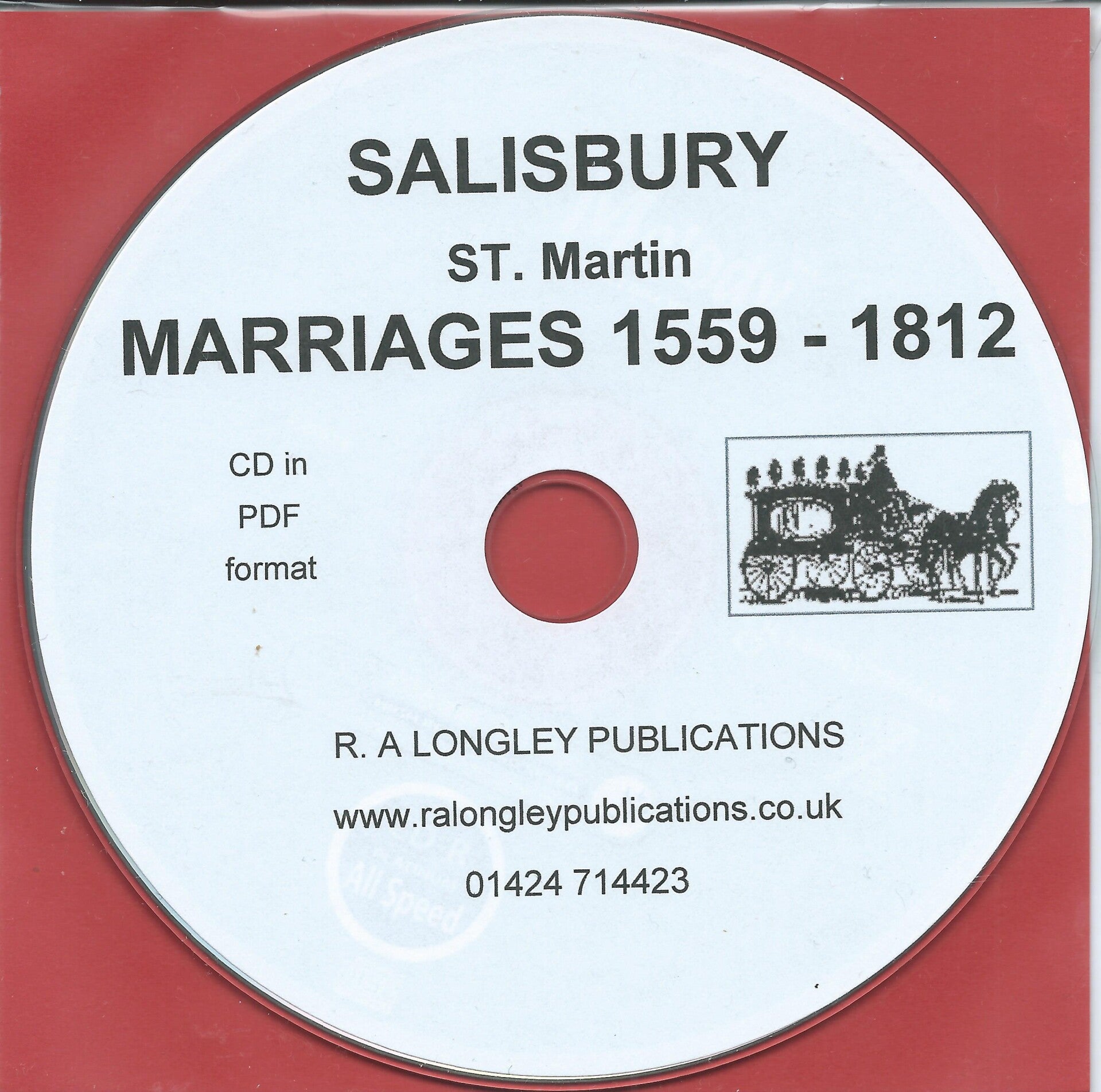 Salisbury, St. Martin Marriages 1559 - 1812