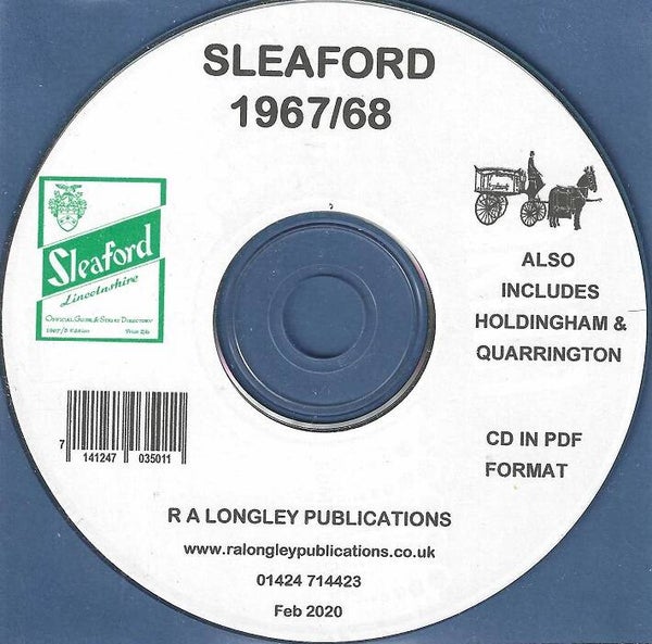 Sleaford Local Directory 1967/68