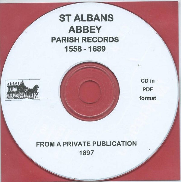St Albans Abbey Records 1558 - 1689