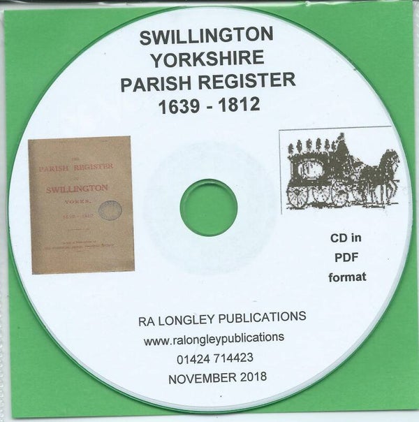 Swillington Parish Records 1539 - 1812