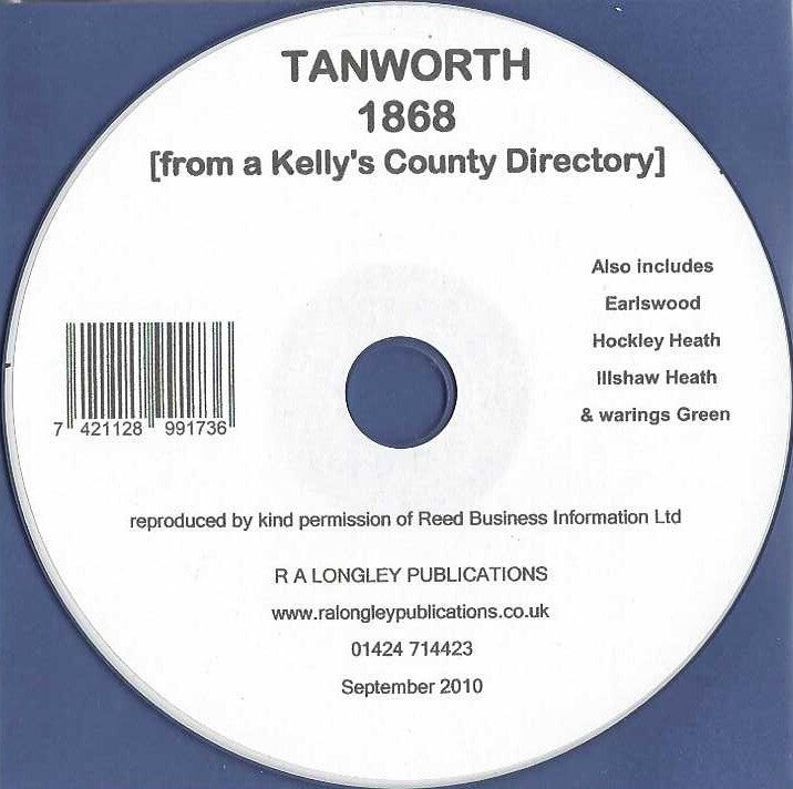 Tanworth 1868 Directory