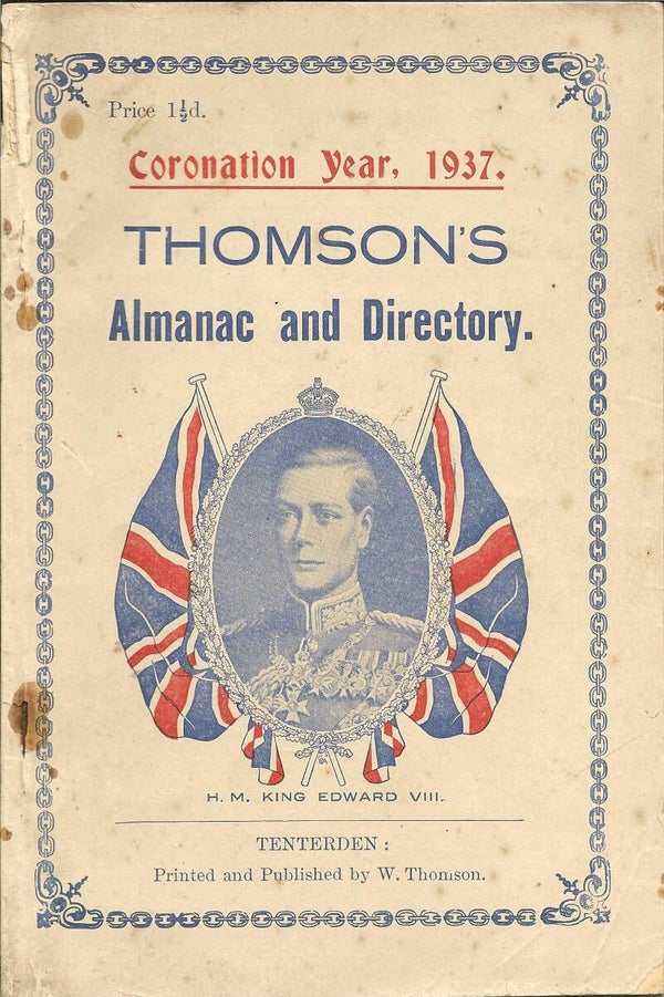 Tenterden Directory 1937