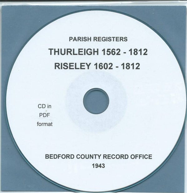 Thurleigh and Riseley Parish Records to 1812