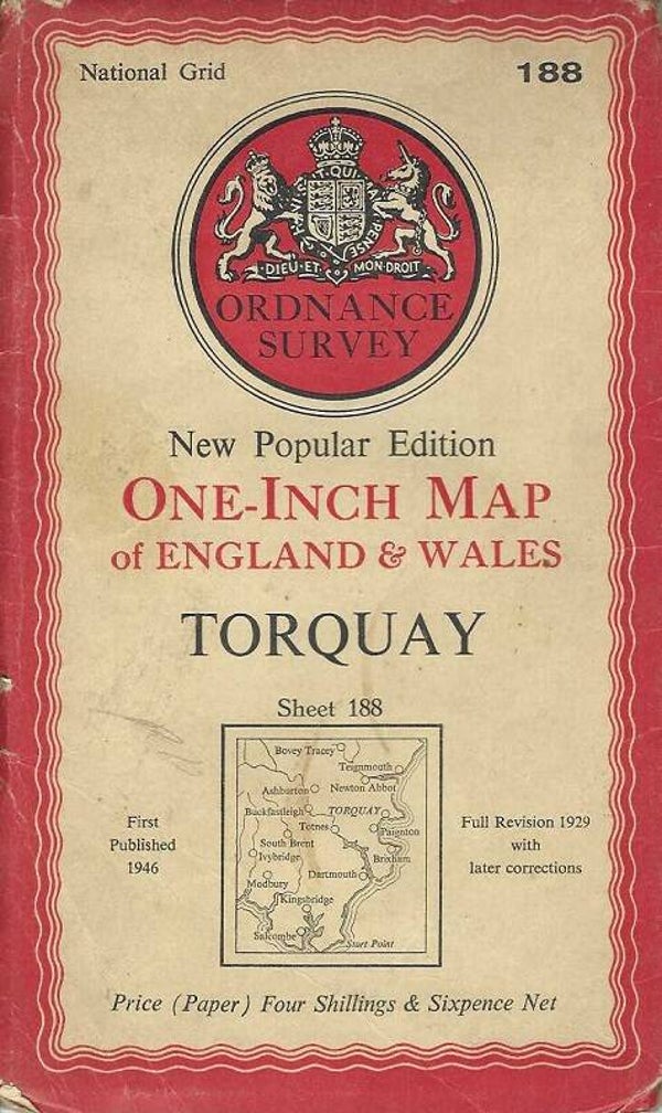 Torquay [O/S No. 188] 1946
